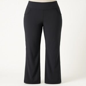 Mountain Hardwear Women's Black Stretch Hiking Travel Pants Athleisure XL